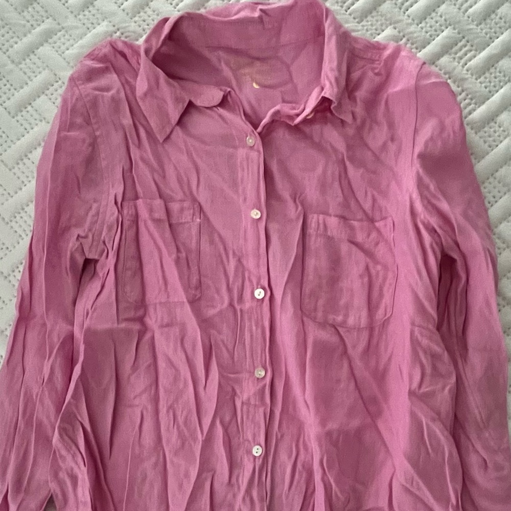 Lilly Pulitzer Linen Shirt